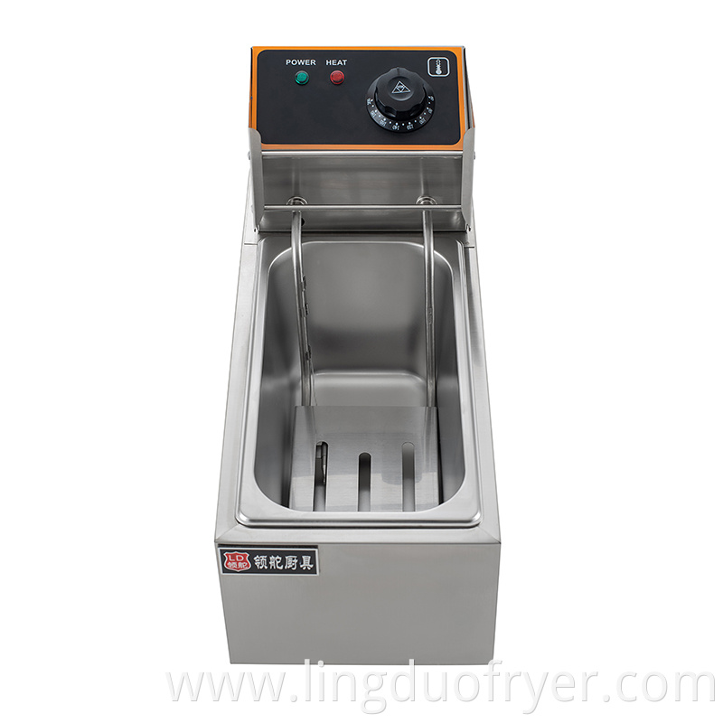 single tank electric fryer 